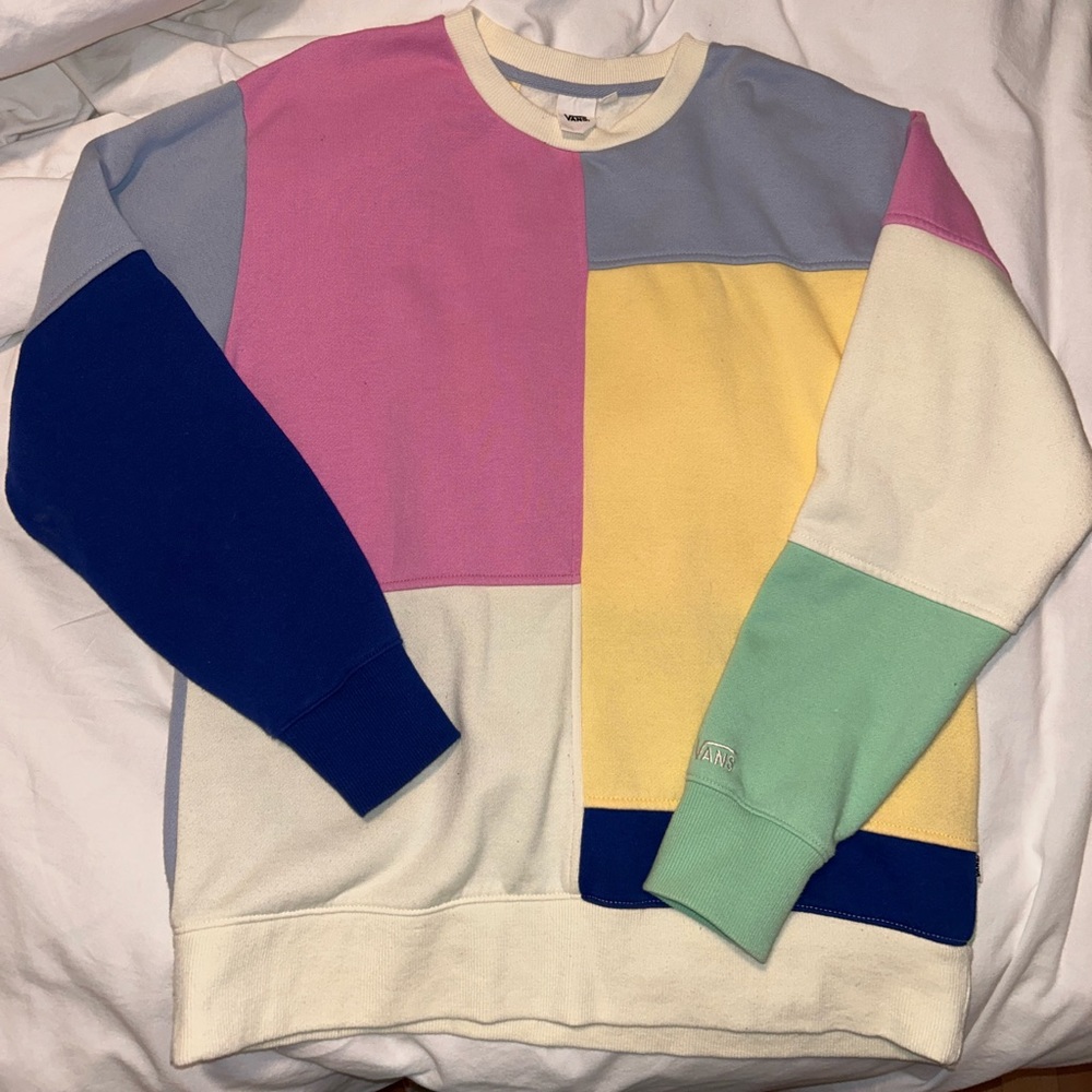 Vans Patchy Pastel Crewneck